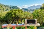 Instalaciones simples de barbacoa empotrada en la terraza